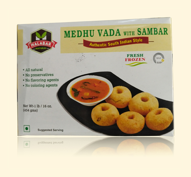 Malabar Medhu Vada with Sambar